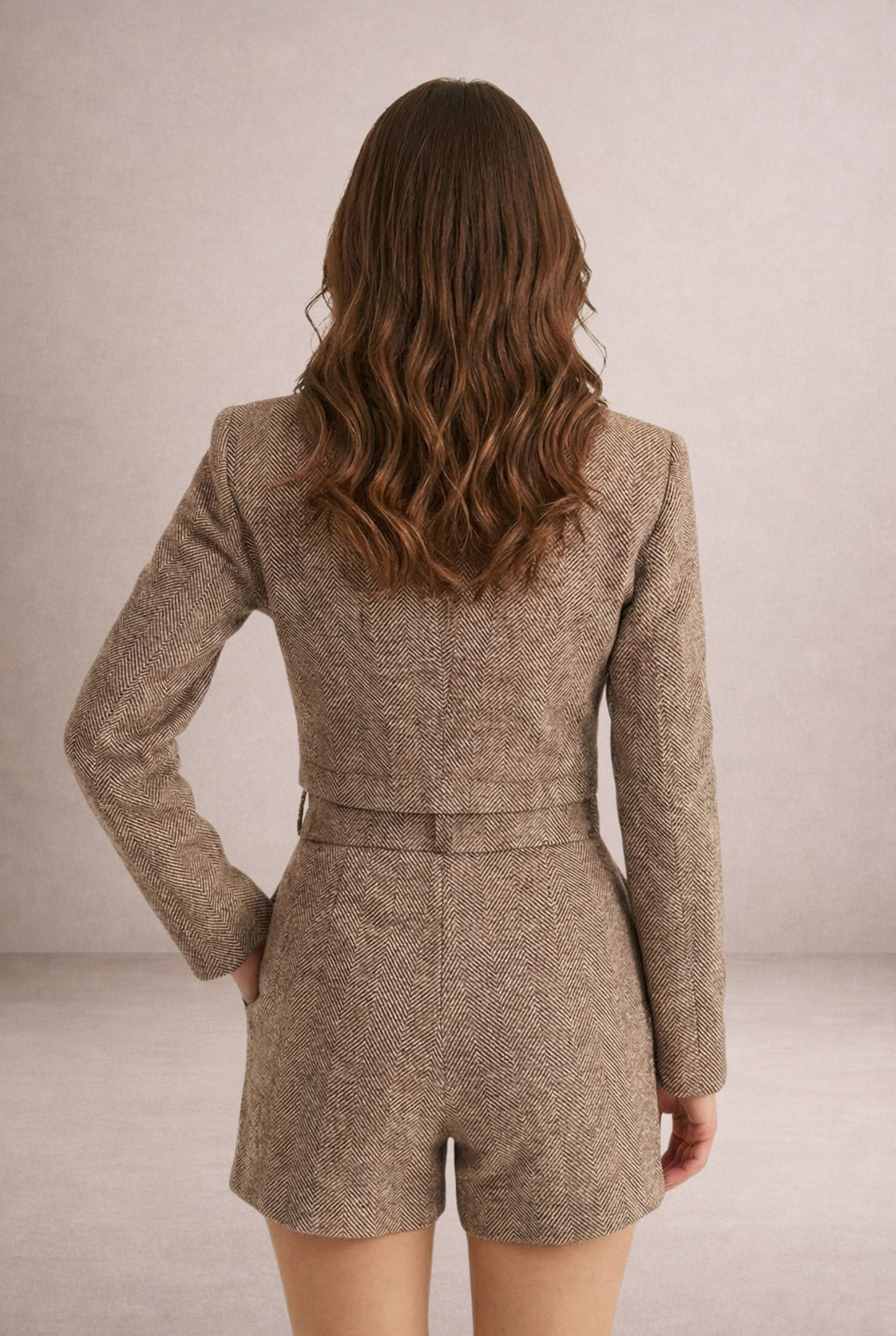 Calendula Kısa Ceket Şort İkili Takım