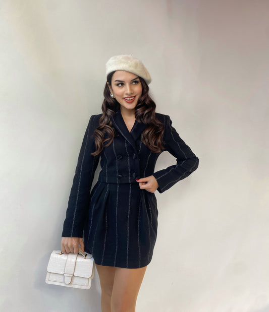 Pulmeria Çizgili İkili Takım