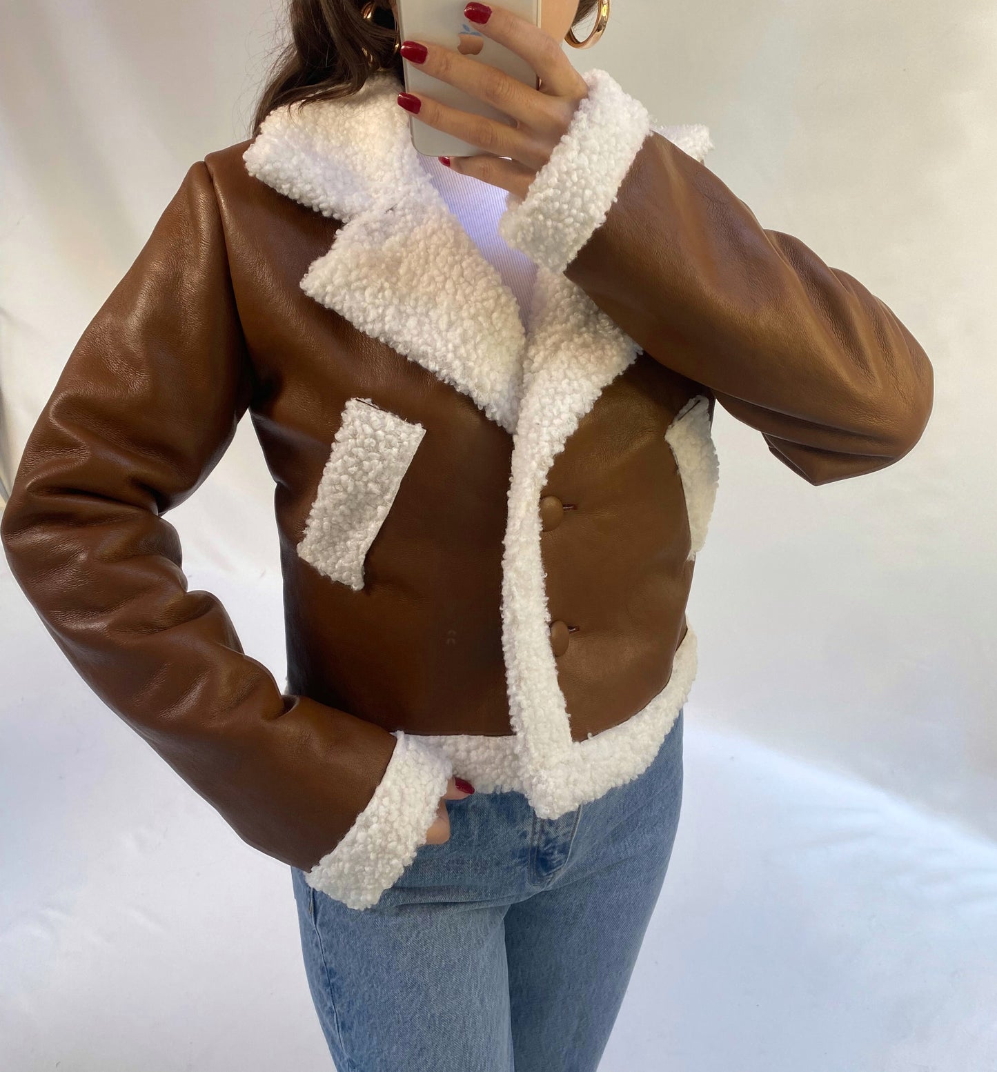 Laurel Lamine kürklü mont